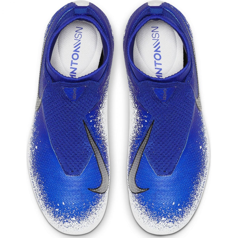 Nike Phantom Vsn Elite Df Mg Jr AO3289-410 scarpe da calcio multicolore blu 2