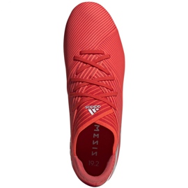 Scarpe da calcio Adidas Nemeziz 19.2 Fg M F34385 rosso rosso 1