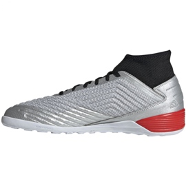 Scarpe indoor adidas Predator 19.3 In M F35614 grigio d'argento 1