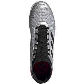 Scarpe indoor adidas Predator 19.3 In M F35614 grigio argento 2