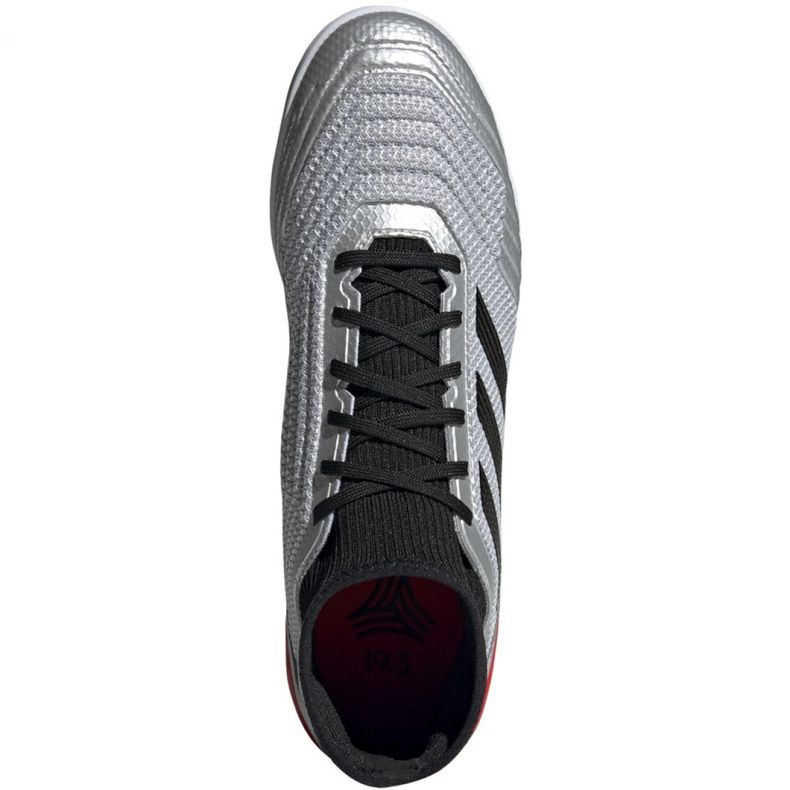 Scarpe indoor adidas Predator 19.3 In M F35614 grigio argento 2