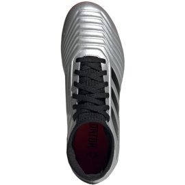 Scarpe da calcio Adidas Predator 19.3 Fg Jr G25795 multicolore argento 2