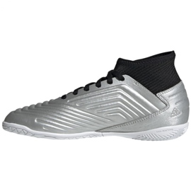 Scarpe indoor adidas Predator 19.3 In Jr G25806 grigio argento 1