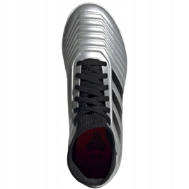 Scarpe indoor adidas Predator 19.3 In Jr G25806 grigio d'argento 2