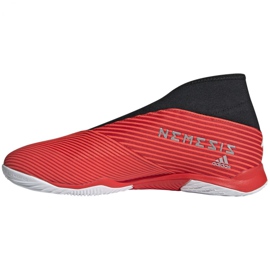 Scarpe indoor adidas Nemeziz 19.3 Ll In M G54685 rosso rosso 2