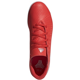 Scarpe indoor adidas Nemeziz 19.4 In M F34528 rosso rosso 1