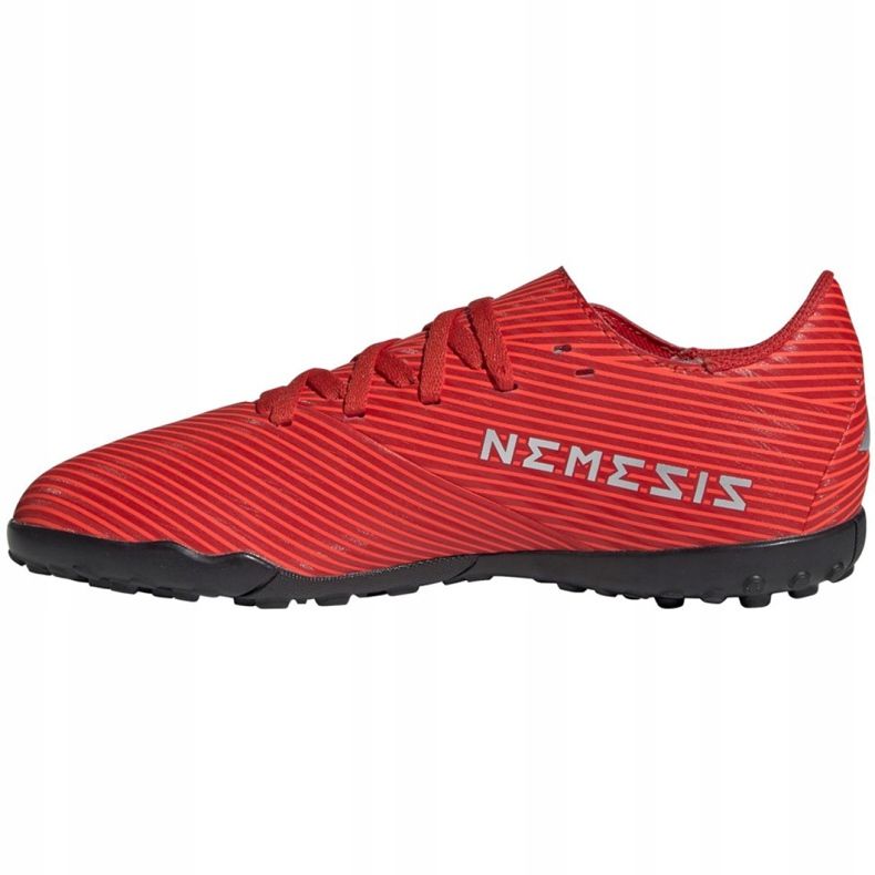 Scarpe da calcio Adidas Nemeziz 19.4 Tf Jr F99935 rosso arance e rossi 2