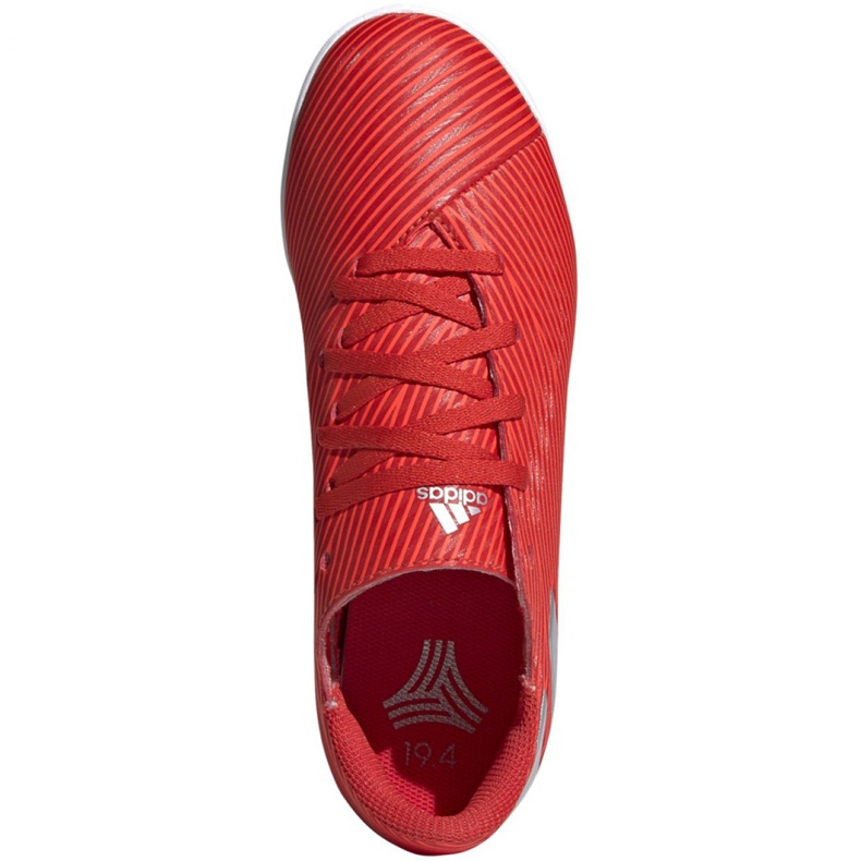 Scarpe da calcio Adidas Nemeziz 19.4 In Jr F99938 rosso rosso 1