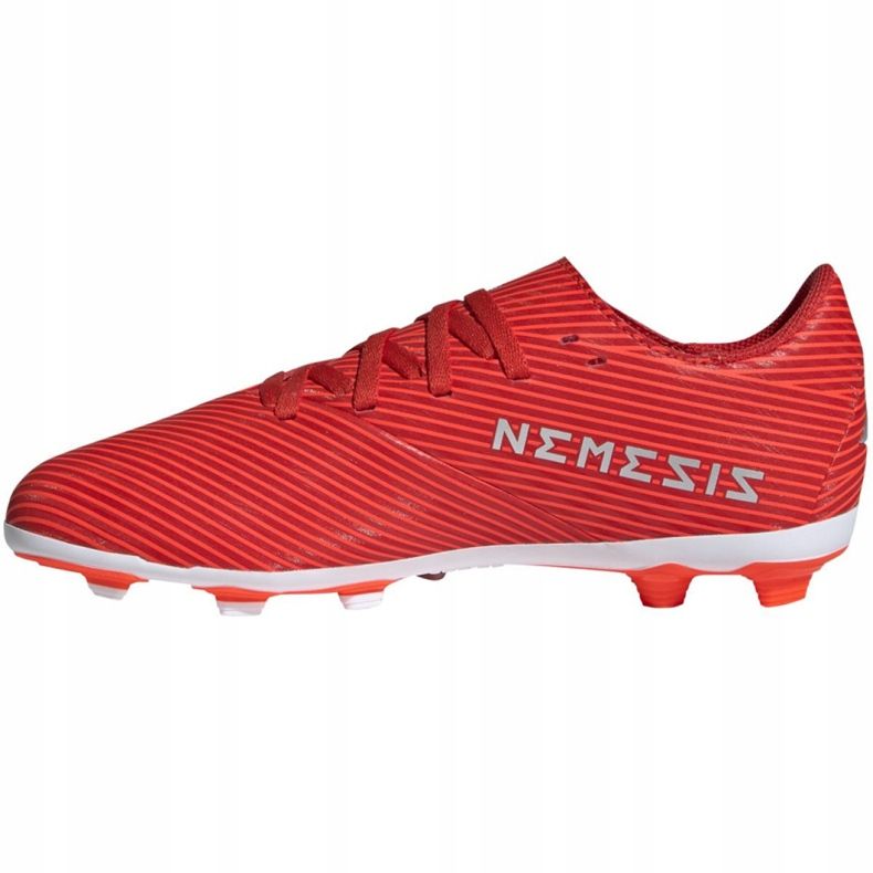 Scarpe da calcio Adidas Nemeziz 19.4 FxG Jr F99948 rosso rosso 2