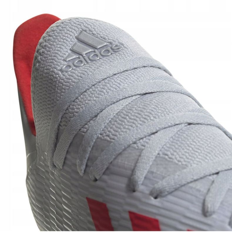 Le scarpe da calcio adidas X 19.3 Fg M F35382 multicolore d'argento 1
