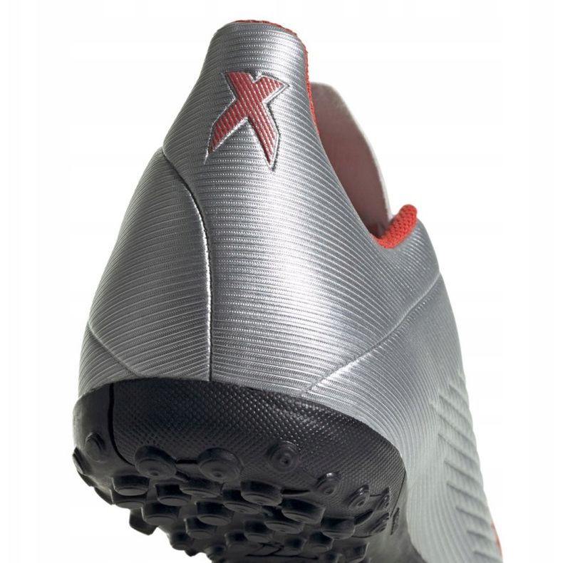 Scarpe da calcio Adidas X 19.4 Tf M F35344 multicolore d'argento 2