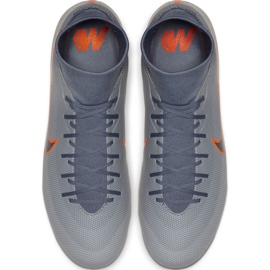 Scarpe da calcio Nike Mercurial Superfly 6 Academy FG / MG M AH7362-408 rosso grigio 1