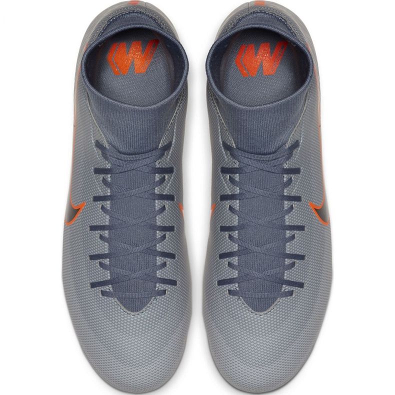 Scarpe da calcio Nike Mercurial Superfly 6 Academy FG / MG M AH7362-408 rosso grigio 1