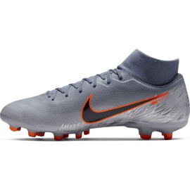 Scarpe da calcio Nike Mercurial Superfly 6 Academy FG / MG M AH7362-408 rosso grigio 2