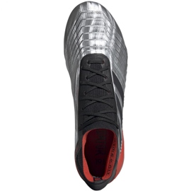 Scarpe da calcio Adidas Predator 19.1 Fg M F35607 grigio d'argento 2