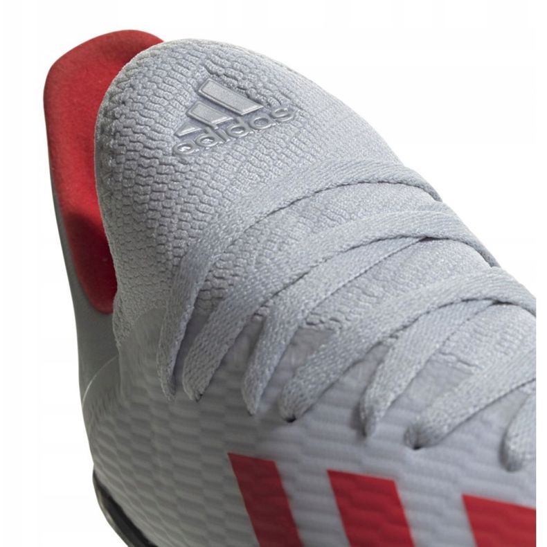 Scarpe da calcio Adidas X 19.3 Tf Jr F35358 bianca bianca 1