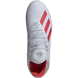 Scarpe da calcio Adidas X 19.3 Fg Jr F35365 multicolore argento 2