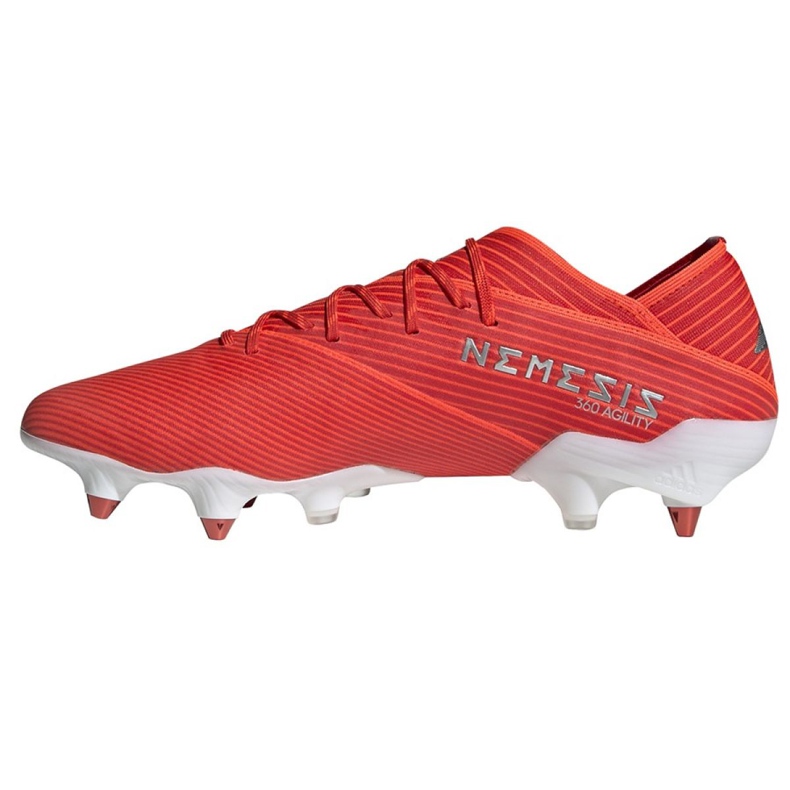 Scarpe da calcio Adidas Nemeziz 19.1 Sg M F99855 rosso rosso 1