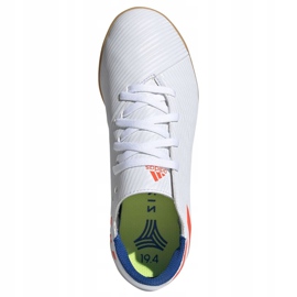 Scarpe indoor adidas Nemeziz Messi 19.4 In Jr F99928 multicolore bianco 2