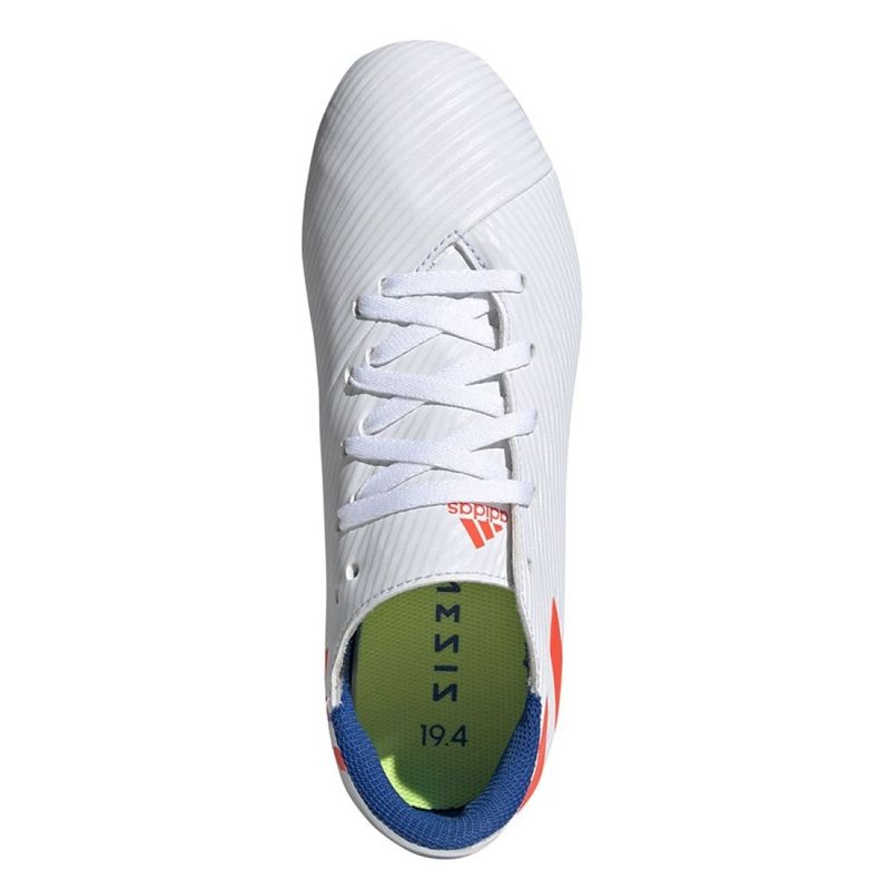 Scarpe da calcio Adidas Nemeziz Messi 19.4 FxG Jr F99931 multicolore bianco 2