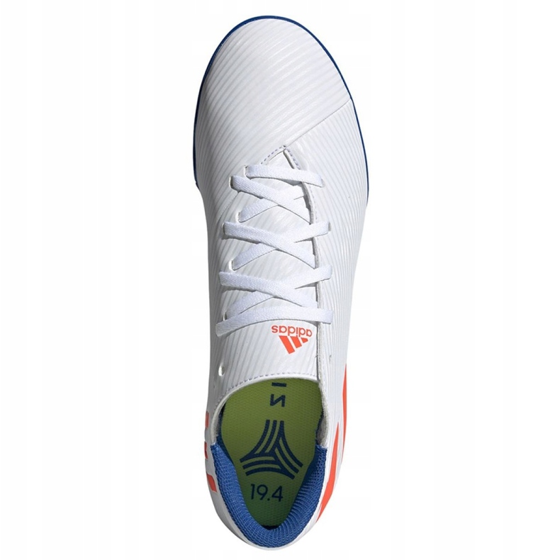 Scarpe da calcio Adidas Nemeziz Messi 19.4 Tf M F34549 multicolore bianco 2