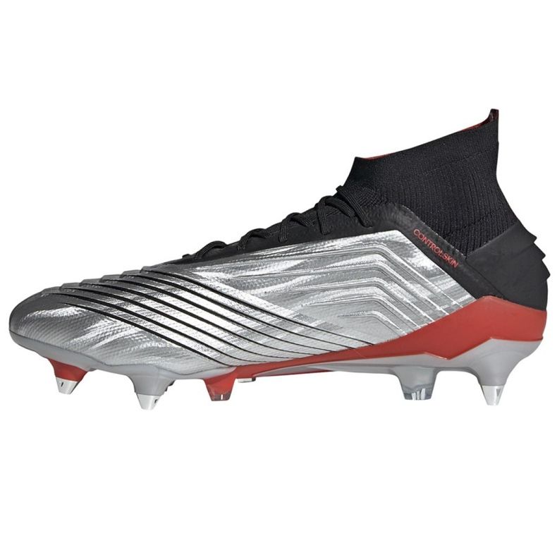 Scarpe da calcio Adidas Predator 19.1 Sg M F99986 multicolore argento 1