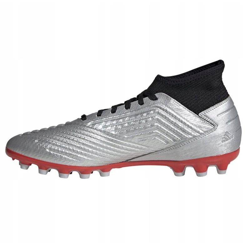 Scarpe da calcio Adidas Predator 19.3 Ag M F99989 multicolore argento 1