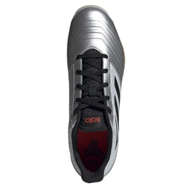 Scarpe indoor adidas Predator 19.4 In M F35630 multicolore grigio 2