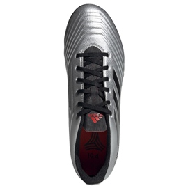 Scarpe da calcio Adidas Predator 19.4 Tf M F35634 multicolore argento 2