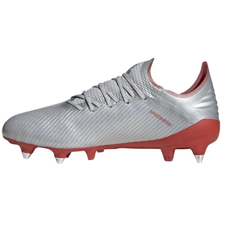 Scarpe da calcio Adidas X 19.1 Sg M F35311 multicolore argento 1
