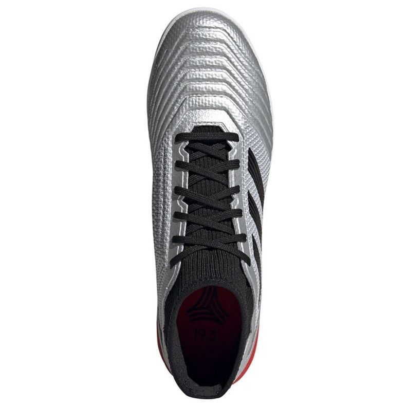 Scarpe da calcio Adidas Predator 19.3 Tf M F35629 grigio d'argento 2
