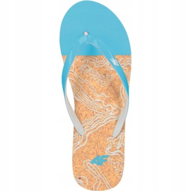Pantofole 4f W H4L19-KLD003 34S azzurro blu 1