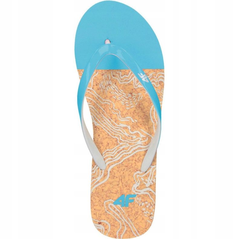 Pantofole 4f W H4L19-KLD003 34S azzurro blu 1