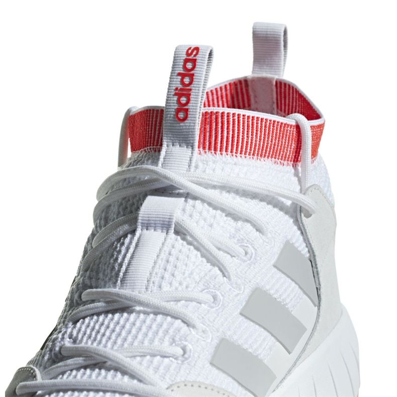 Scarpe Adidas Questarstrike Mid M G25775 bianca rosso 2