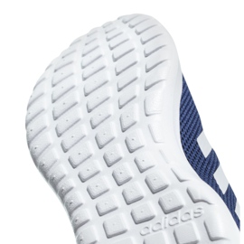 Scarpe da corsa adidas Lite Racer Cln M B96566 bianca blu navy 1