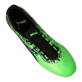Scarpe da calcio Puma One 19.1 Lth Cc FG / AG M 105482-03 multicolore verde 1