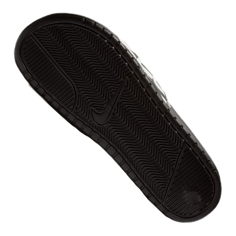 Nike Benassi Jdi Print M 631261-024 ciabatte bianco nero 1