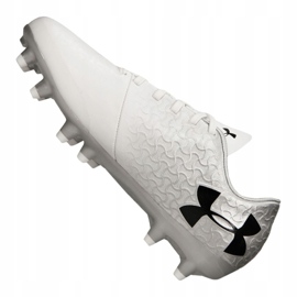 Scarpe da calcio Under Armour Magnetico Select Fg Jr 3000122-100 multicolore bianca 1
