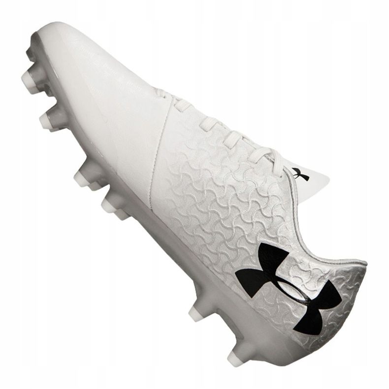 Scarpe da calcio Under Armour Magnetico Select Fg Jr 3000122-100 multicolore bianca 1