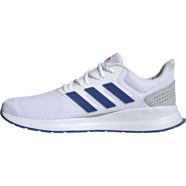 Scarpe da corsa adidas Runfalcon M EF0148 bianco blu 1