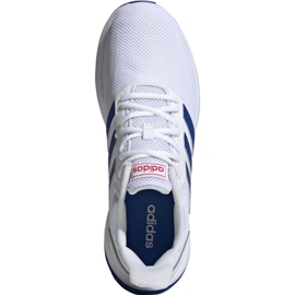 Scarpe da corsa adidas Runfalcon M EF0148 bianca blu 2