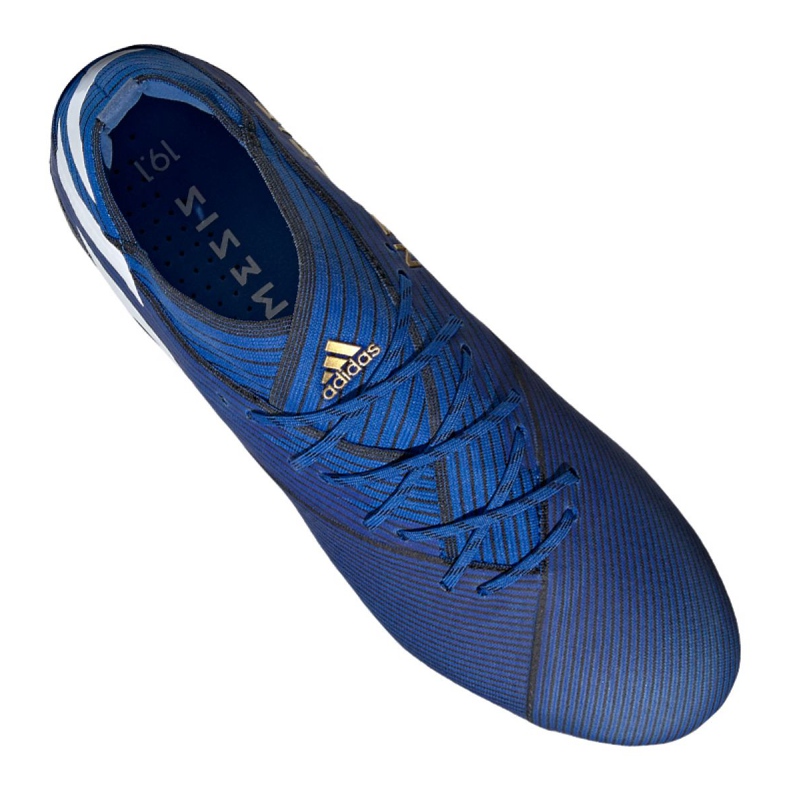 Scarpe da calcio Adidas Nemeziz 19.1 Fg M F34410 blu blu 2