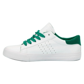 SHELOVET Sneakers con lacci bianco 1