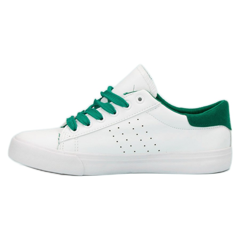 SHELOVET Sneakers con lacci bianco 1