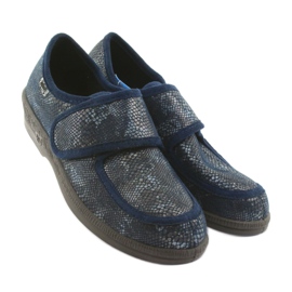 Scarpe da donna Befado pu 984D015 blu navy 4