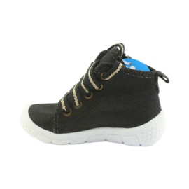 Scarpe per bambini Befado 547P003 nero grigio giallo 2