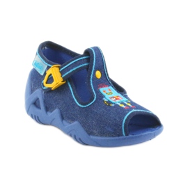 Pantofole bambino Befado 217P103 blu navy 1