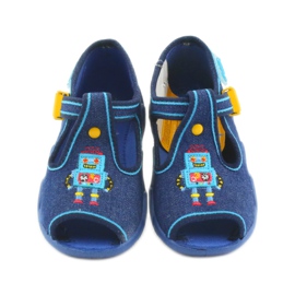 Pantofole bambino Befado 217P103 blu navy 3