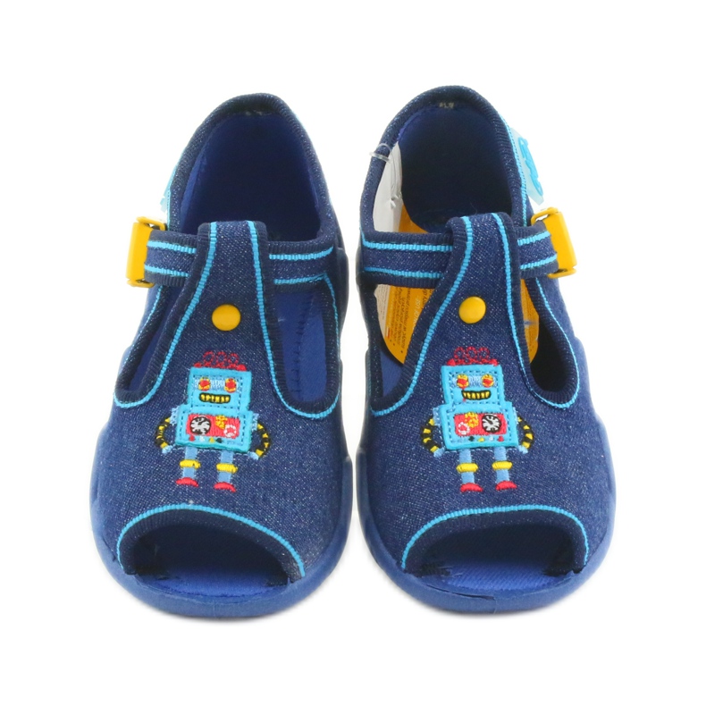 Pantofole bambino Befado 217P103 blu navy 3