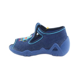 Pantofole bambino Befado 217P103 blu navy 2